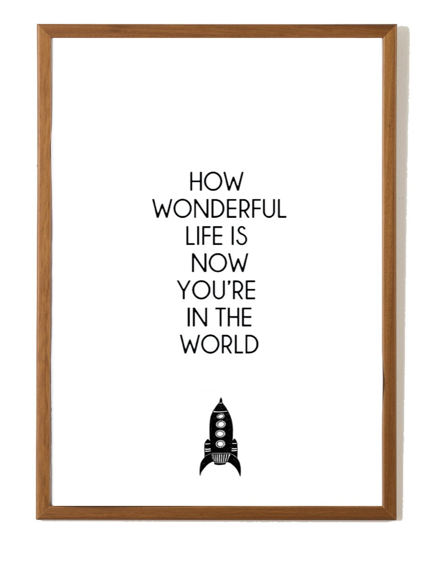 How Wonderful Life Is POSTER