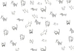 CATS & DOGS WALLPAPER Illustration by Deniz Yeğin İkiışık